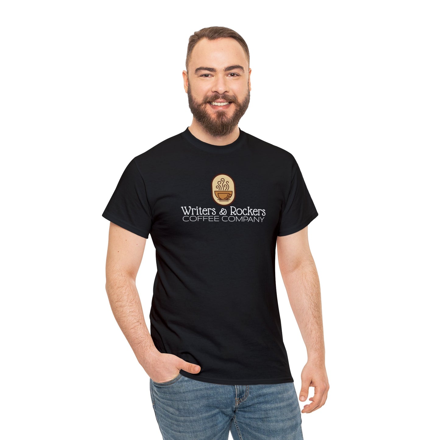 Writers & Rockers Coffee Company T-Shirt - Printed