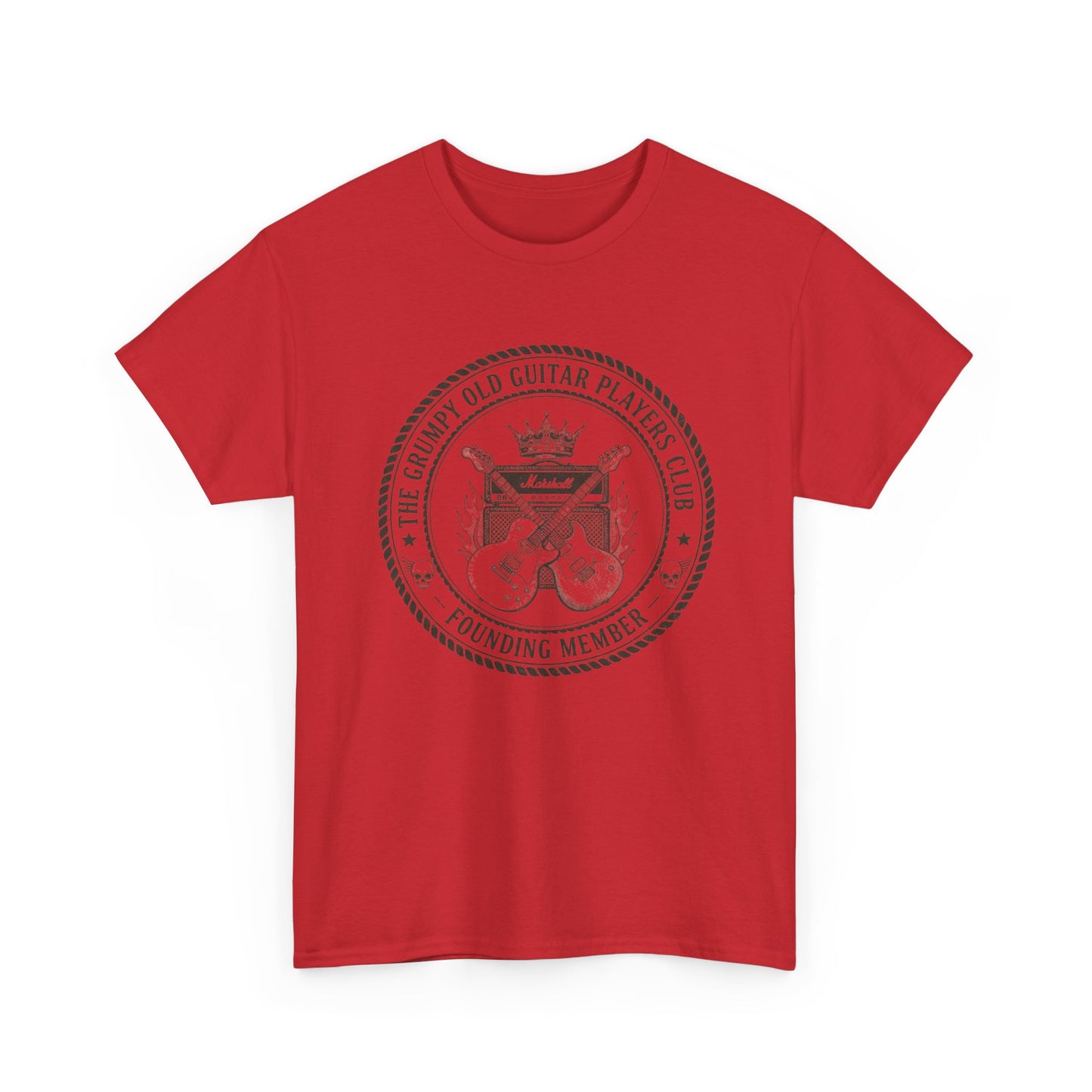 Grumpy Old Guitar Players Club: Founding Member Cotton Tee