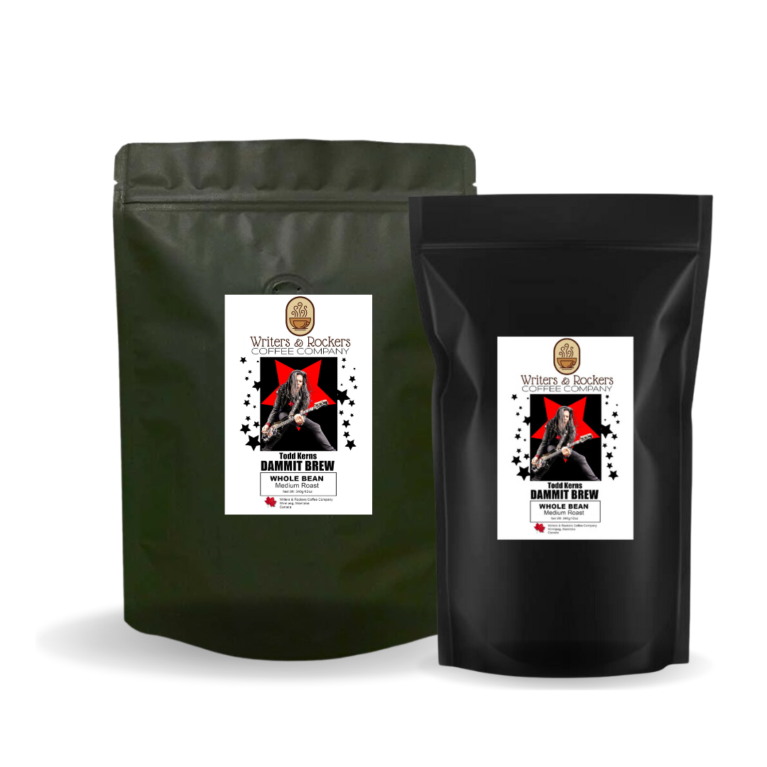 Todd Kerns' Dammit Blend Coffee Beans – Rock Your Mornings, Fuel Your Fire