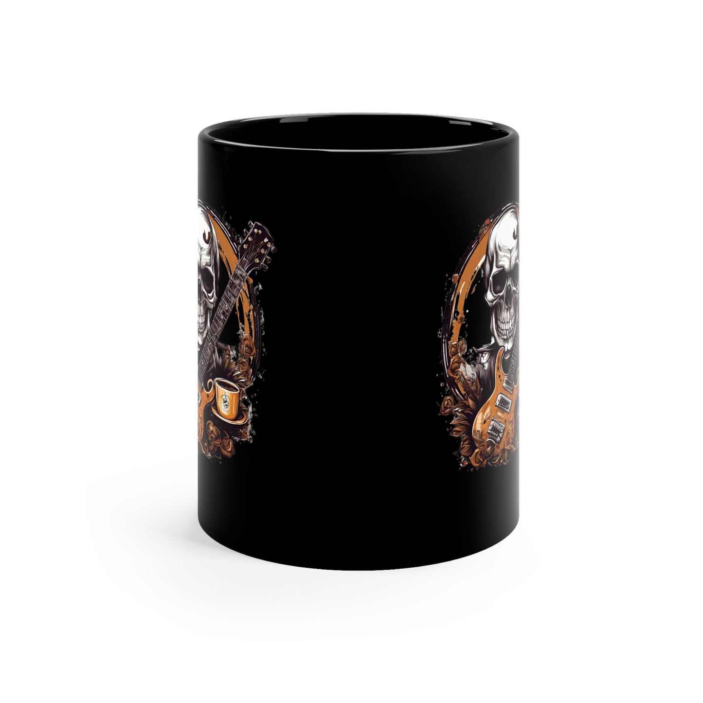 Rock N Roll Brew 11oz Black Mug