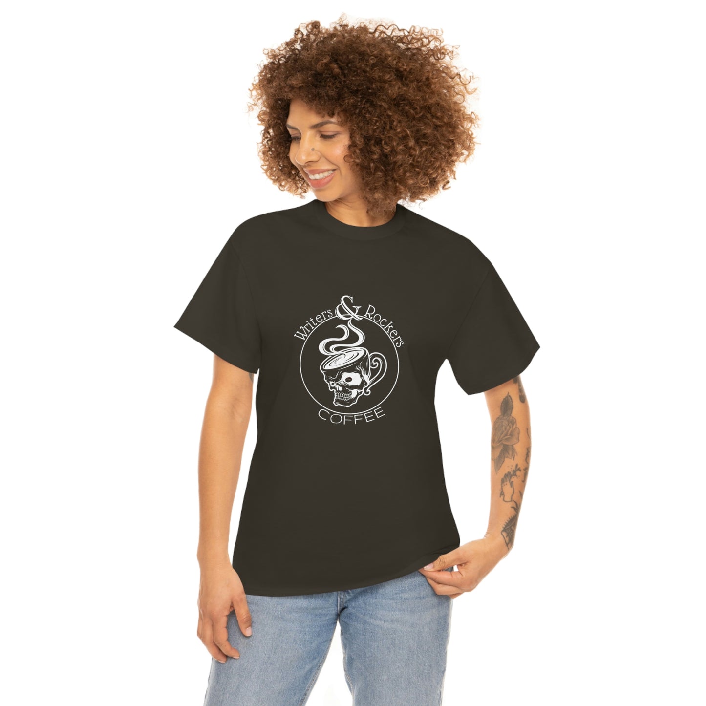 Skull Mug T-Shirt - Printed