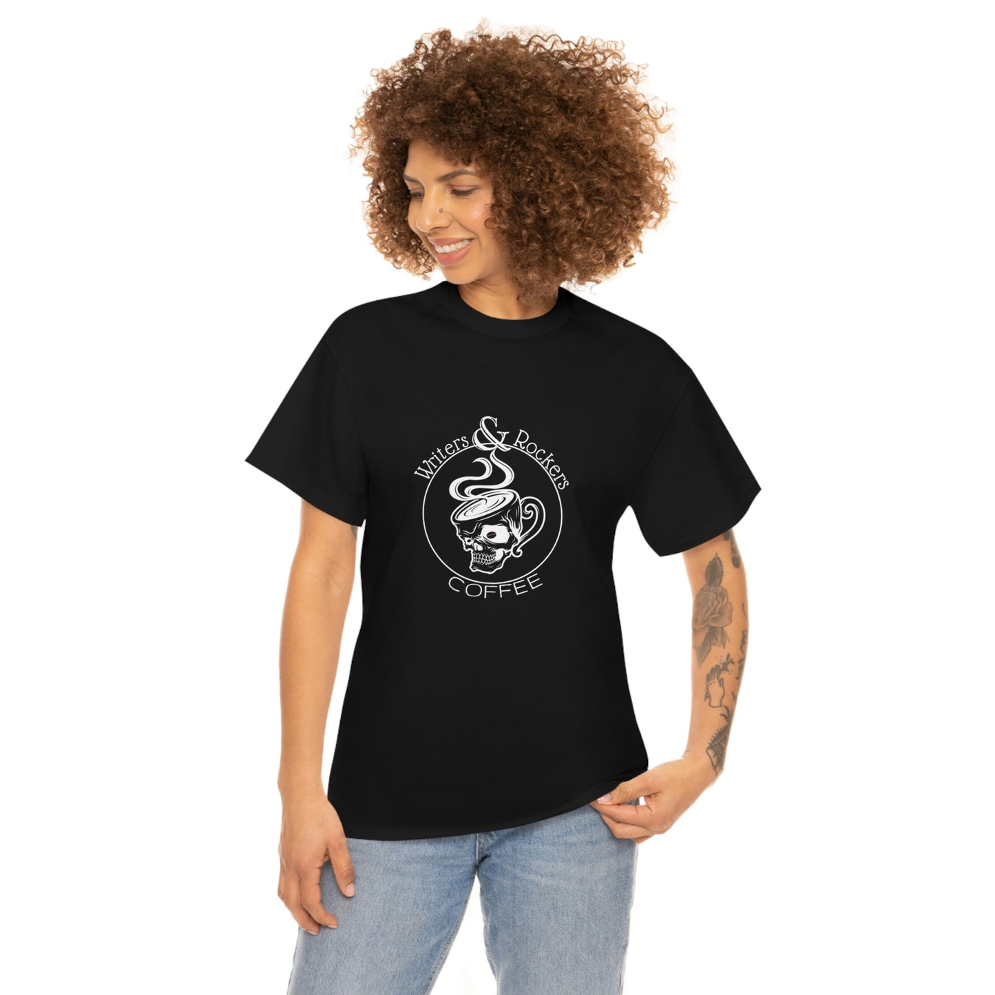 Skull Mug T-Shirt - Printed