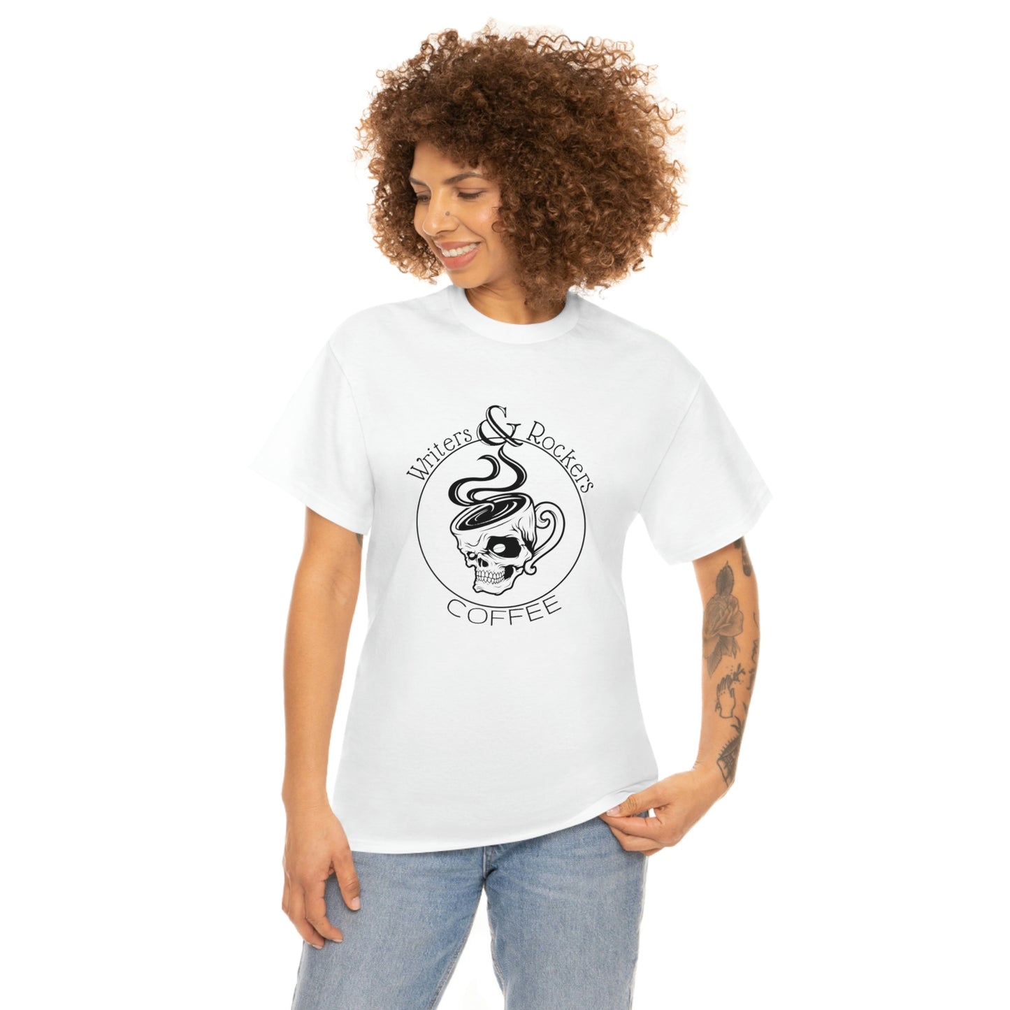 Skull Mug T-Shirt - Printed