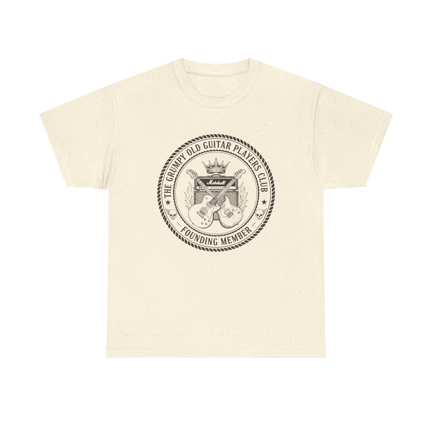 Grumpy Old Guitar Players Club: Founding Member Cotton Tee