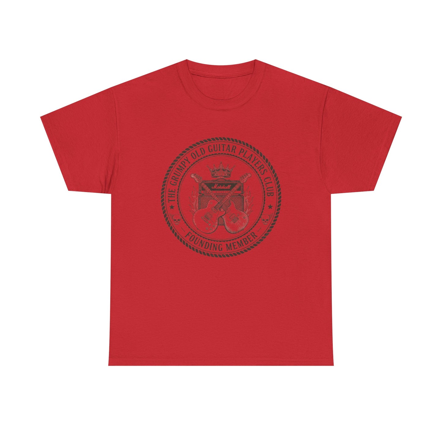 Grumpy Old Guitar Players Club: Founding Member Cotton Tee