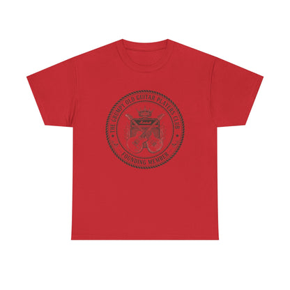 Grumpy Old Guitar Players Club: Founding Member Cotton Tee