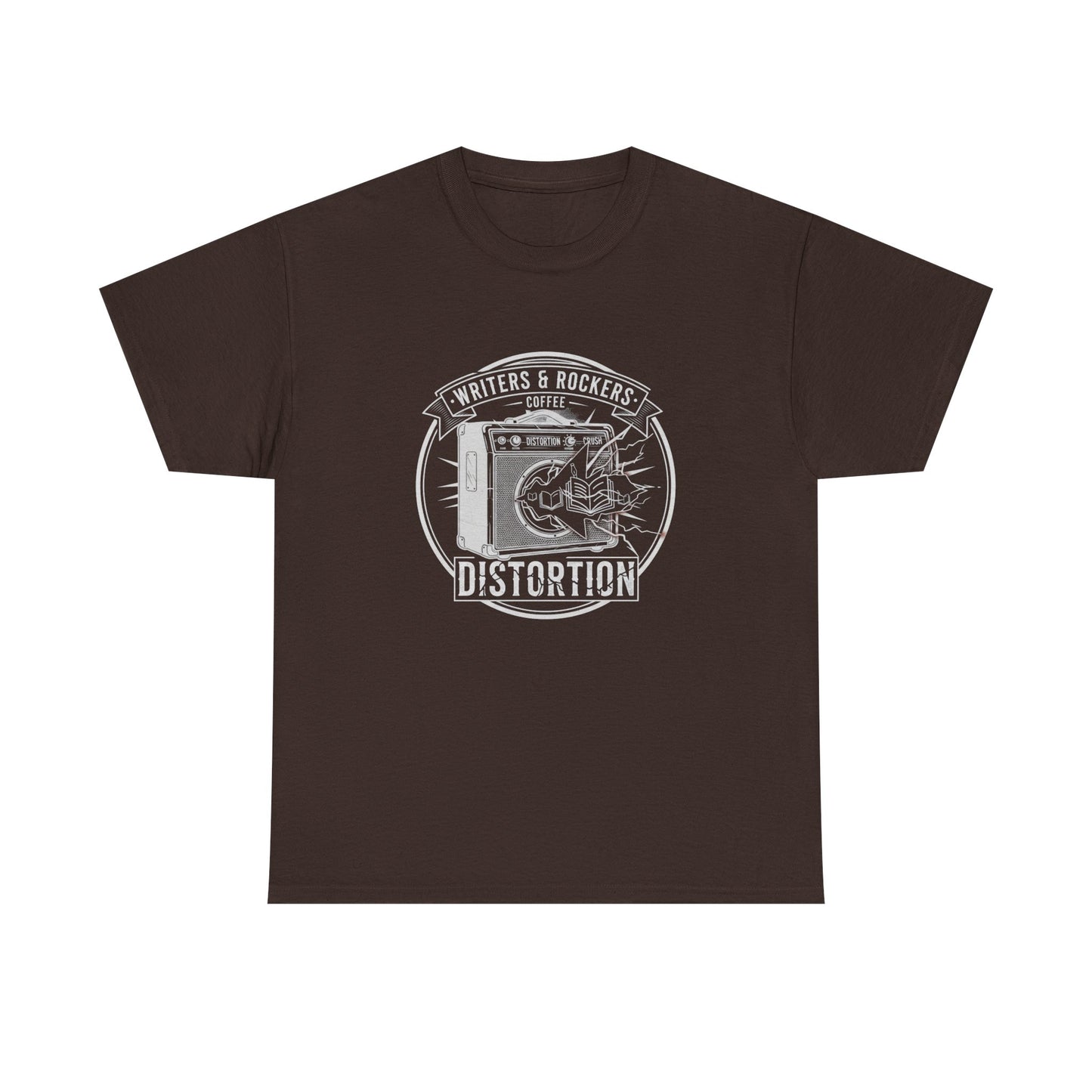 Writers & Rockers Coffee “Distortion Espresso” T-Shirt