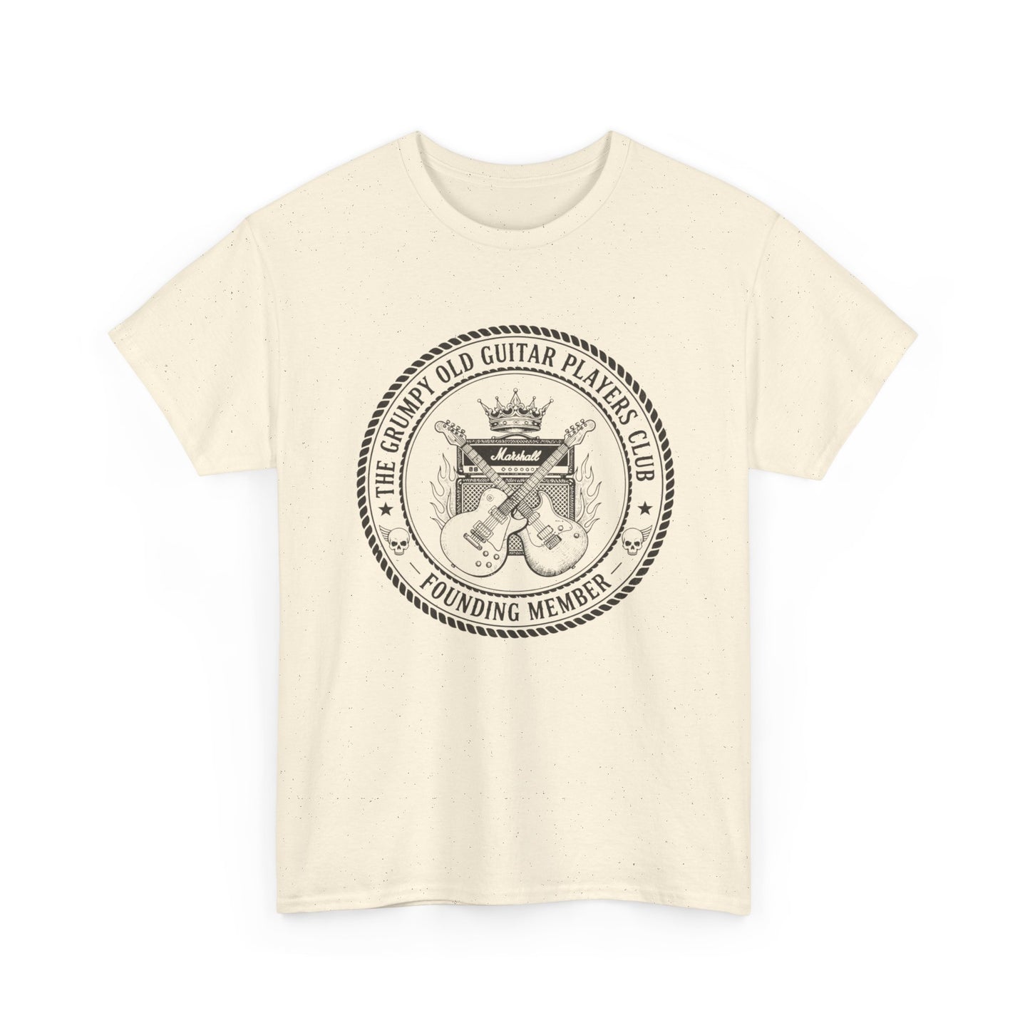 Grumpy Old Guitar Players Club: Founding Member Cotton Tee