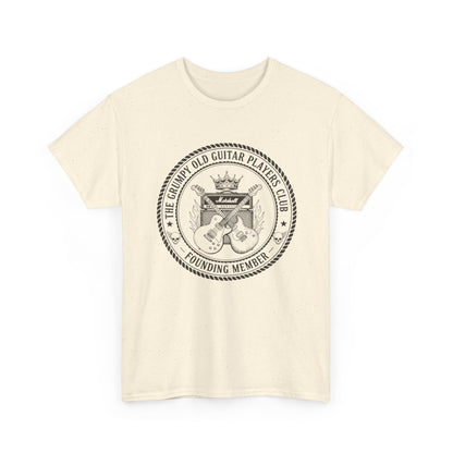 Grumpy Old Guitar Players Club: Founding Member Cotton Tee