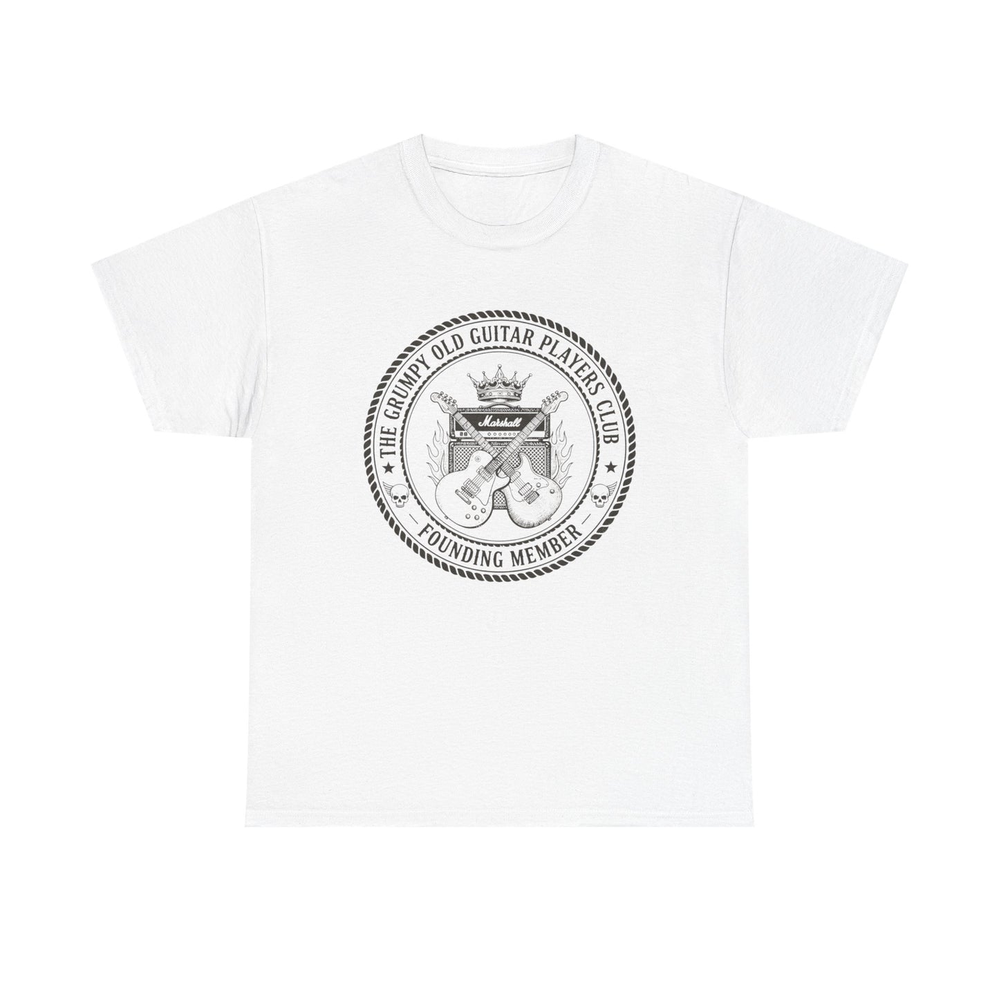 Grumpy Old Guitar Players Club: Founding Member Cotton Tee