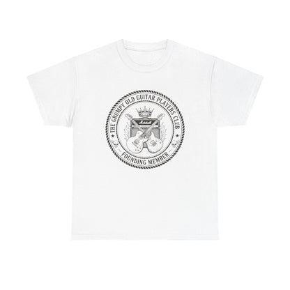 Grumpy Old Guitar Players Club: Founding Member Cotton Tee