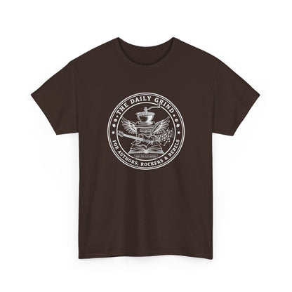 Writers & Rockers Coffee “Daily Grind” T-Shirt