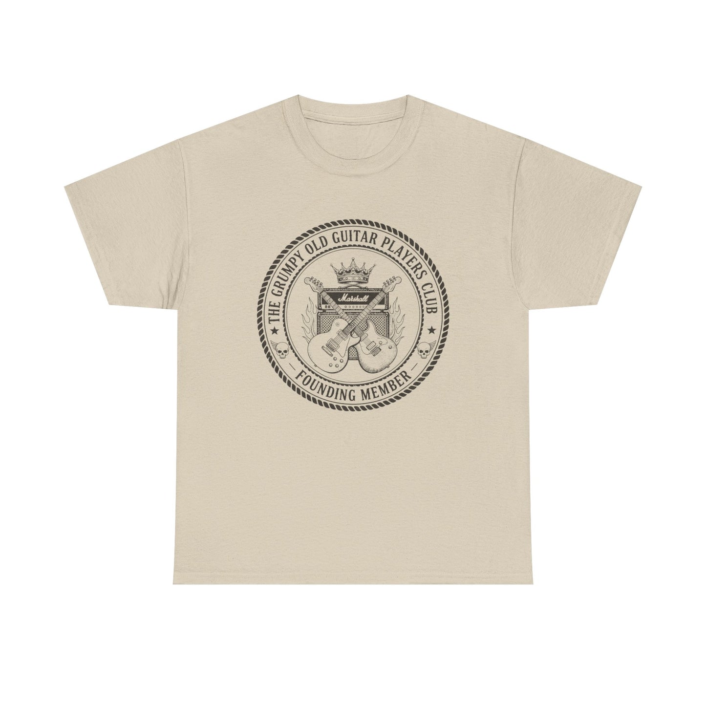 Grumpy Old Guitar Players Club: Founding Member Cotton Tee