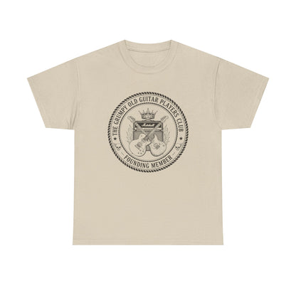 Grumpy Old Guitar Players Club: Founding Member Cotton Tee