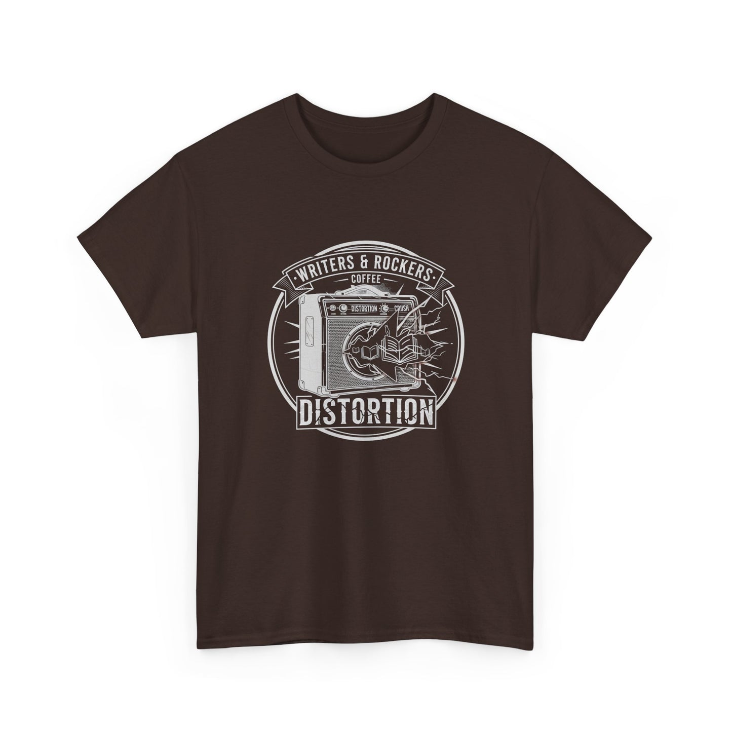 Writers & Rockers Coffee “Distortion Espresso” T-Shirt