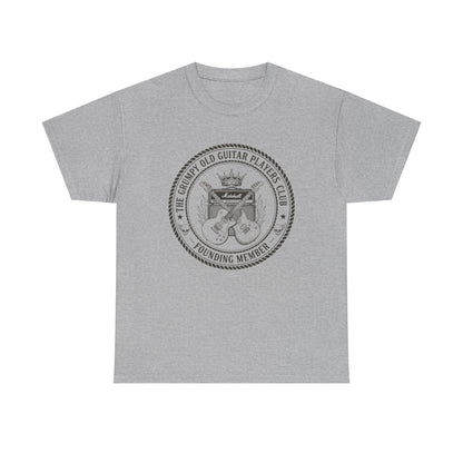 Grumpy Old Guitar Players Club: Founding Member Cotton Tee