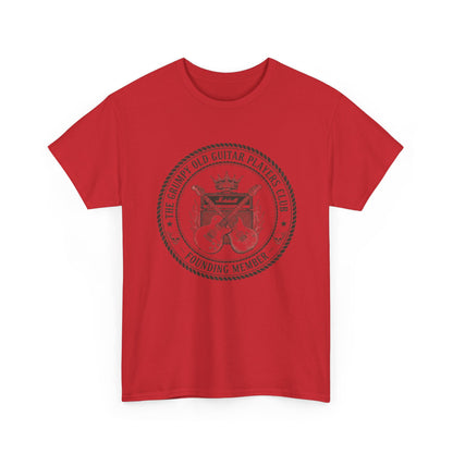 Grumpy Old Guitar Players Club: Founding Member Cotton Tee