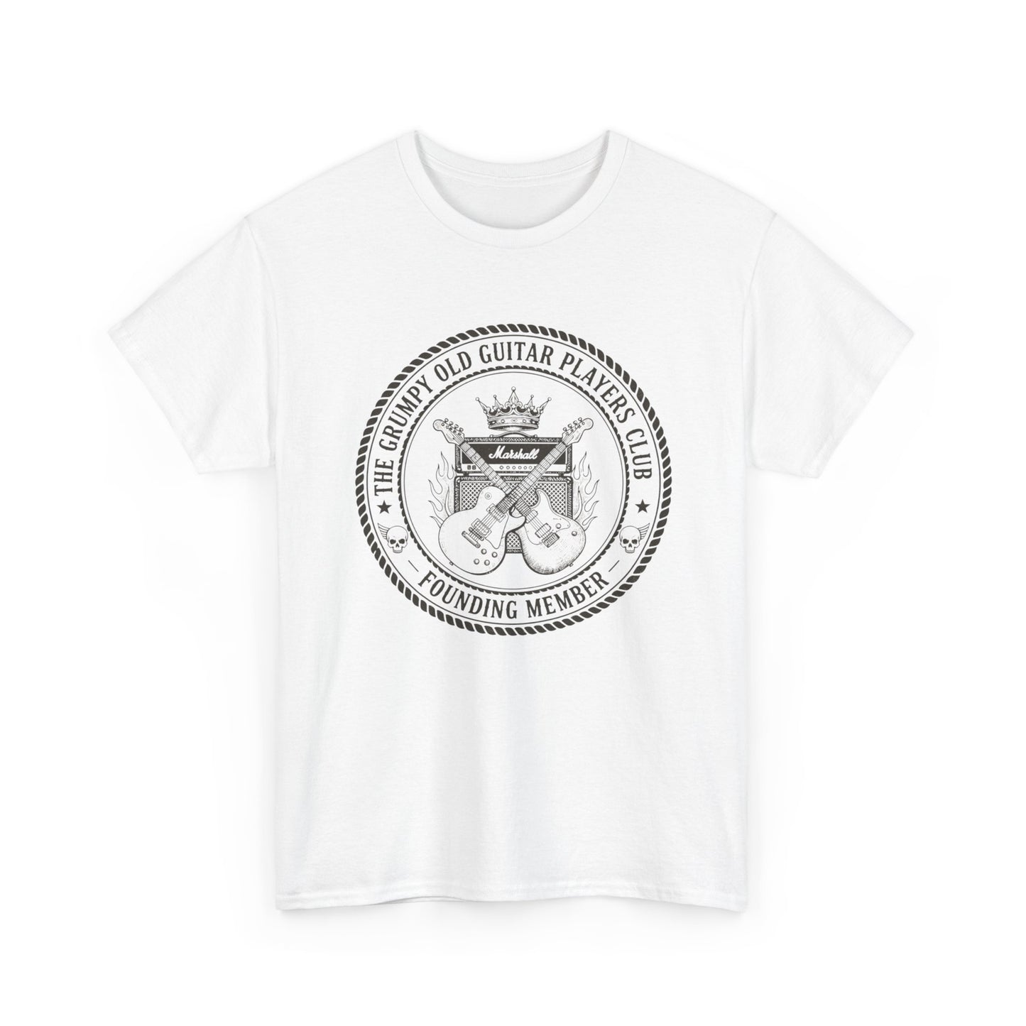 Grumpy Old Guitar Players Club: Founding Member Cotton Tee