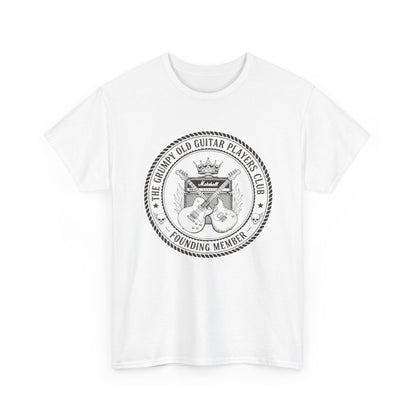 Grumpy Old Guitar Players Club: Founding Member Cotton Tee