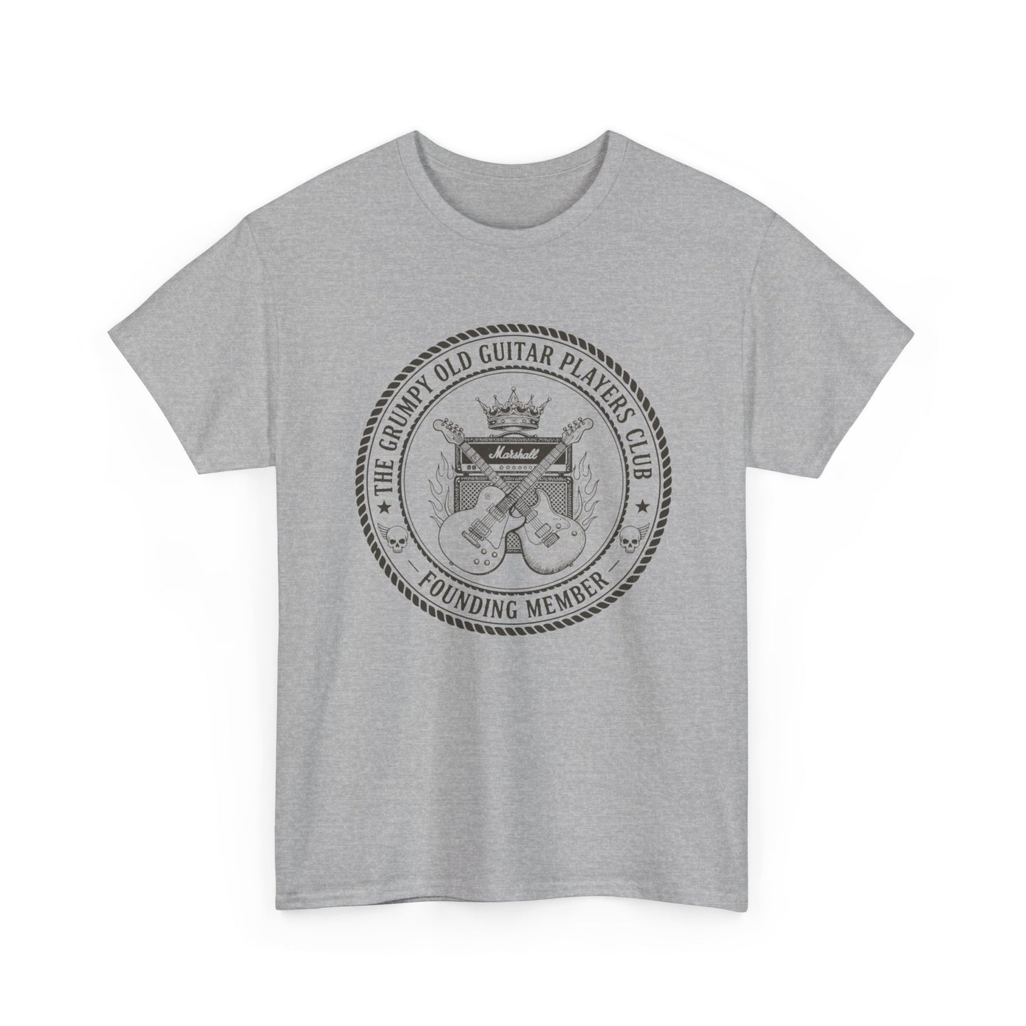 Grumpy Old Guitar Players Club: Founding Member Cotton Tee