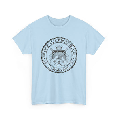Grumpy Old Guitar Players Club: Founding Member Cotton Tee
