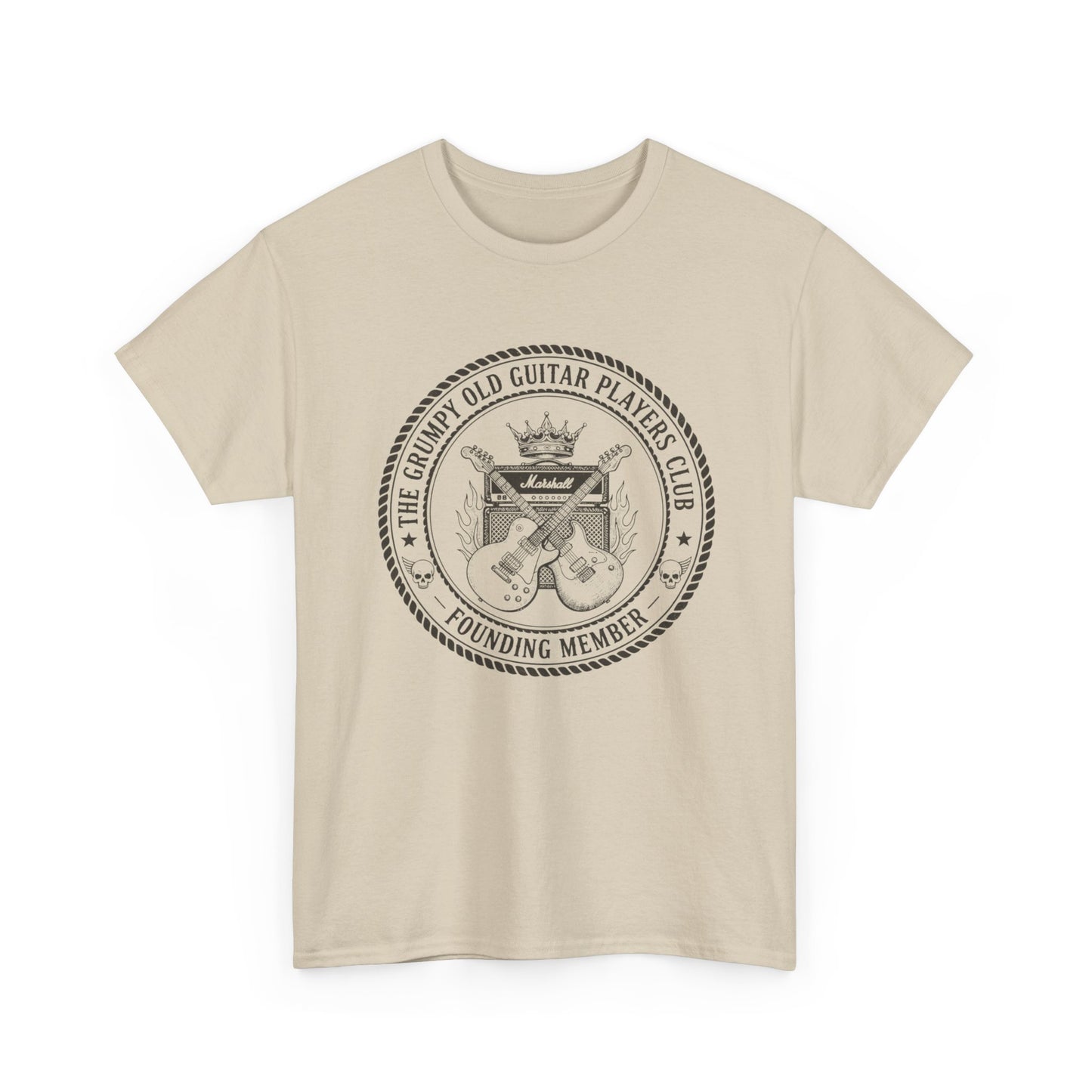 Grumpy Old Guitar Players Club: Founding Member Cotton Tee