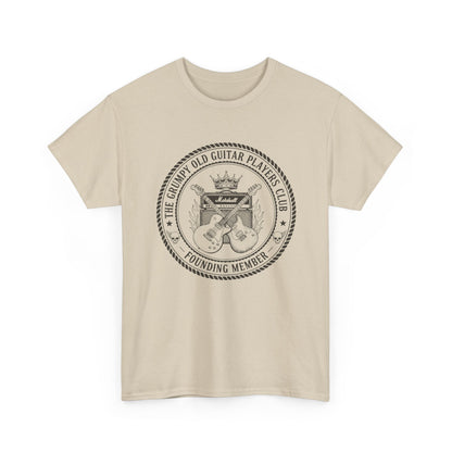 Grumpy Old Guitar Players Club: Founding Member Cotton Tee