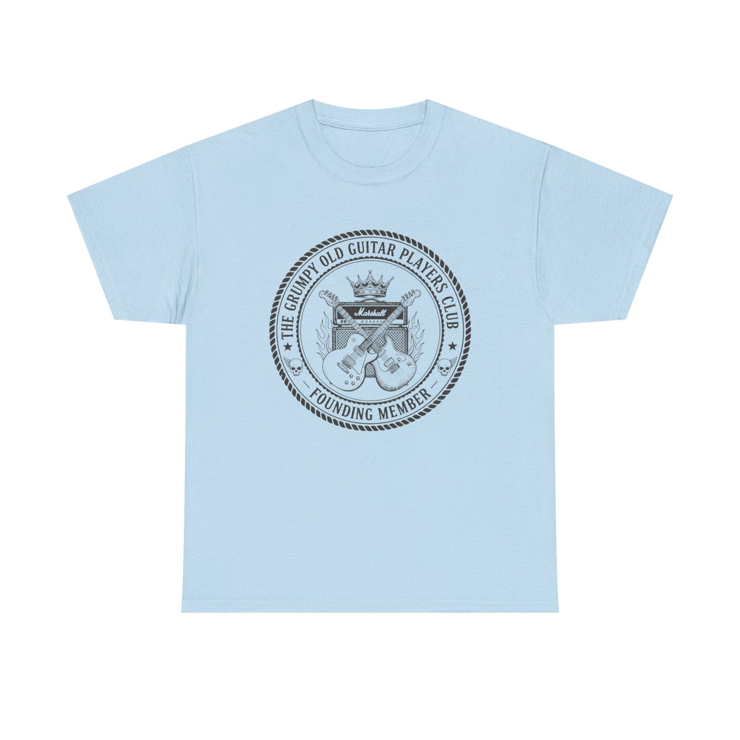 Grumpy Old Guitar Players Club: Founding Member Cotton Tee