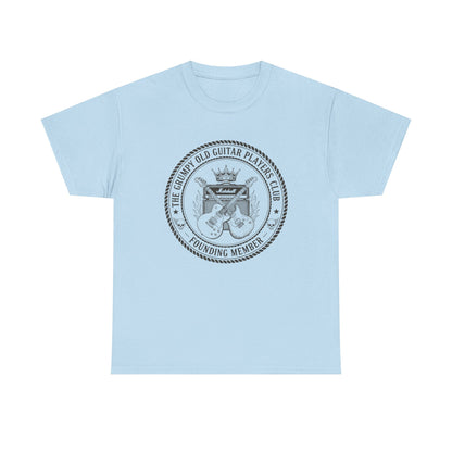 Grumpy Old Guitar Players Club: Founding Member Cotton Tee