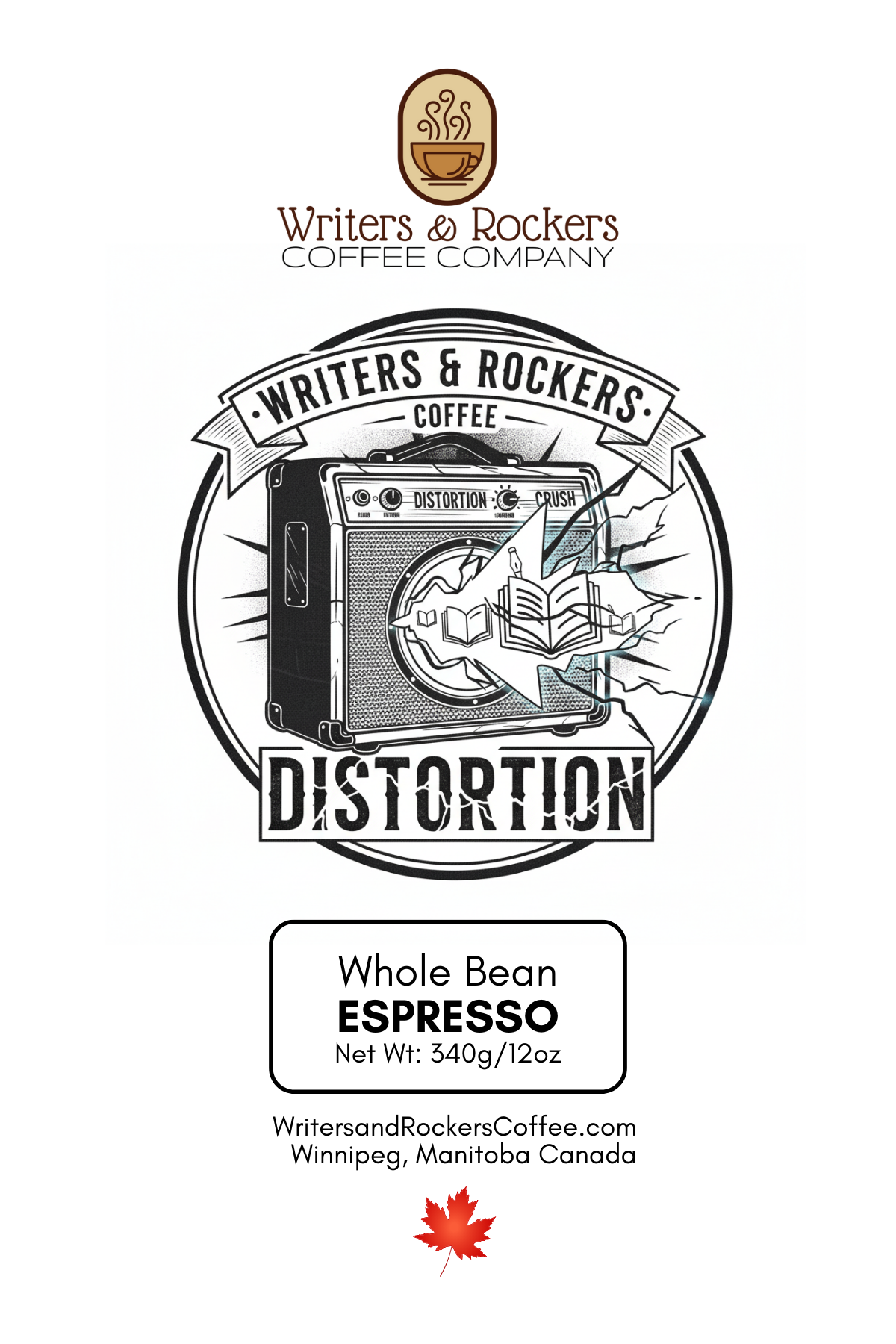 Distortion Espresso Coffee Beans — Turn Up Your Coffee Experience to Eleven