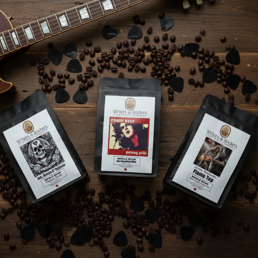 Shred & Brew: Guitar Gods Coffee Collection Sampler